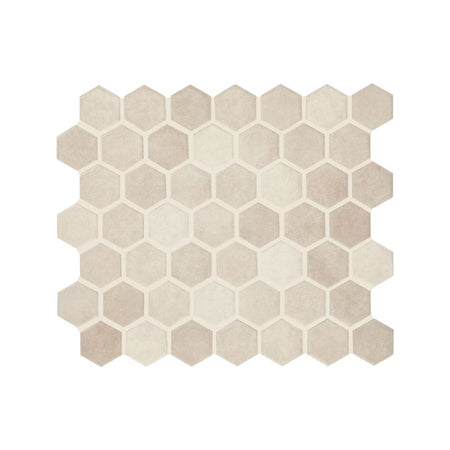 American Olean Almond Studio Haven Ceramic Tile - Hexagon