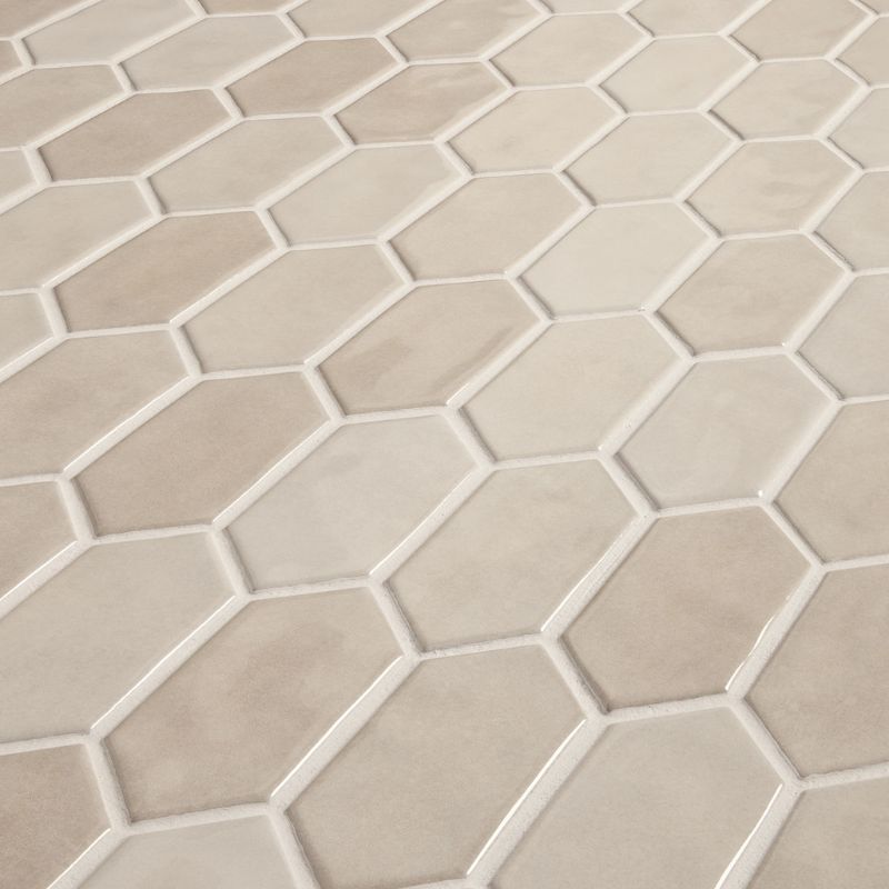 American Olean Almond Studio Haven Ceramic Tile - Picket Zoomed