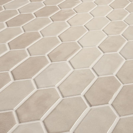 American Olean Almond Studio Haven Ceramic Tile - Picket Zoomed