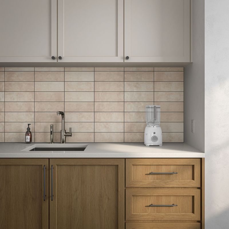 American Olean Almond Studio Haven Ceramic Tile - Rectangle Lifestyle