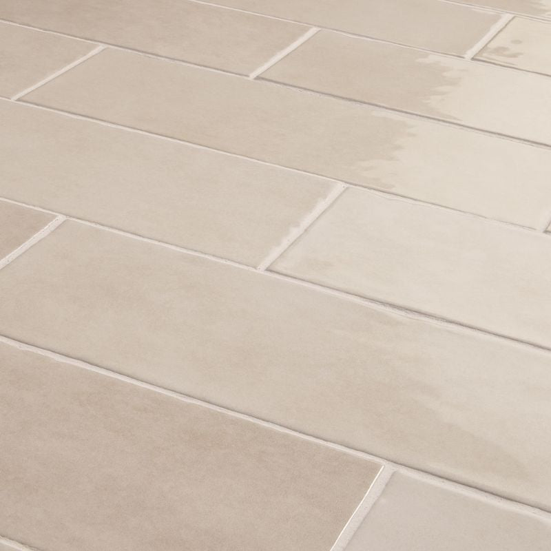 American Olean Almond Studio Haven Ceramic Tile - Rectangle Zoomed