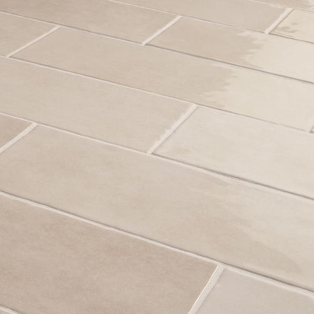American Olean Almond Studio Haven Ceramic Tile - Rectangle Zoomed