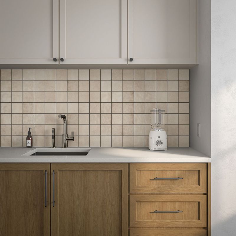 American Olean Almond Studio Haven Ceramic Tile - Square Lifestyle