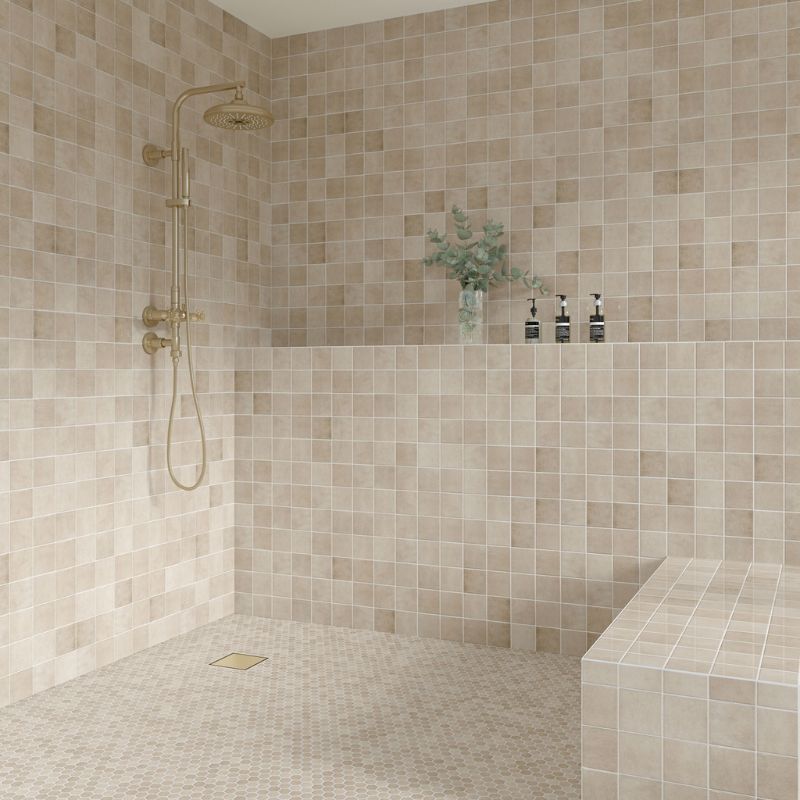 American Olean Almond Studio Haven Ceramic Tile - Square Lifstyle