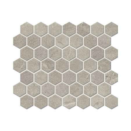 American Olean Ash Stone-Look Porcelain Tile - Hexagon