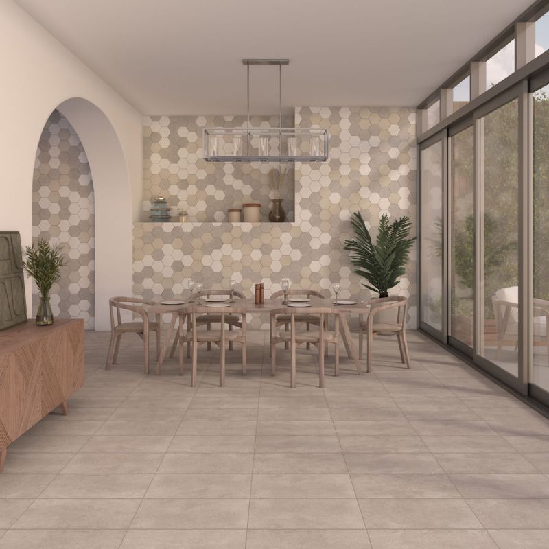 American Olean Ash Stone-Look Porcelain Tile - Lifestyle