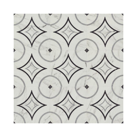 American Olean Belmont Marble-Look Porcelain Tile - Square Multiple