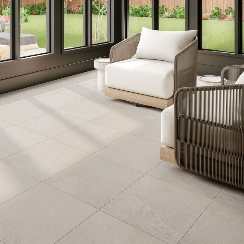 American Olean Birch Constant Porcelain Tile - Square Lifestyle