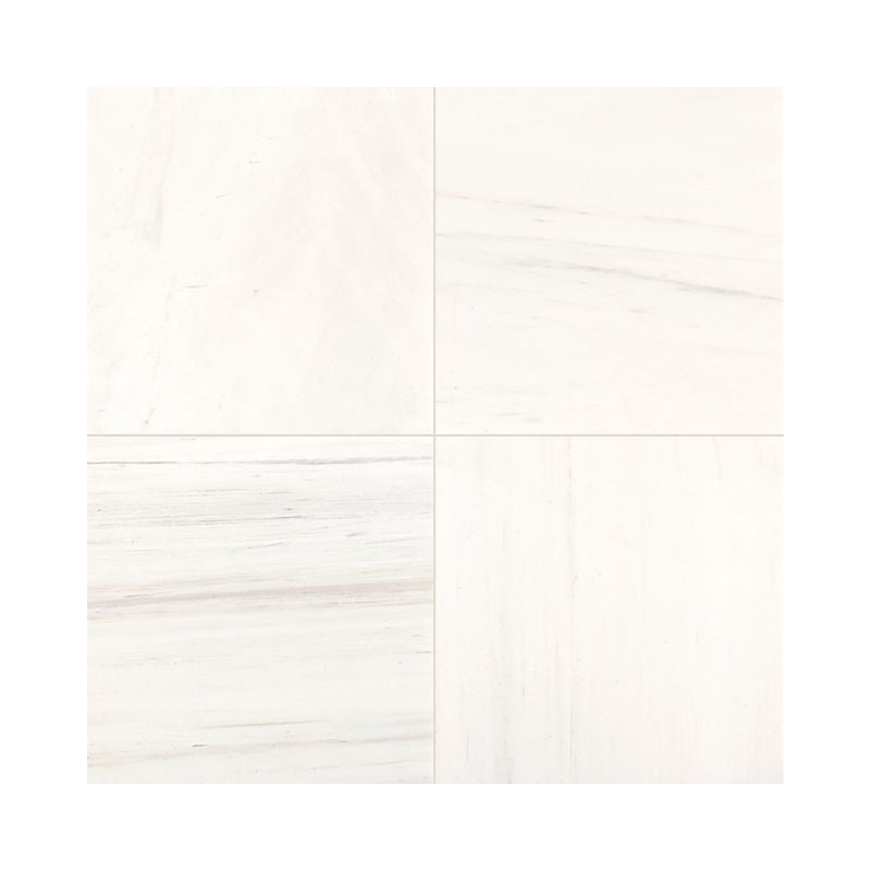 American Olean Contempo White Premium Marble Tile - Square