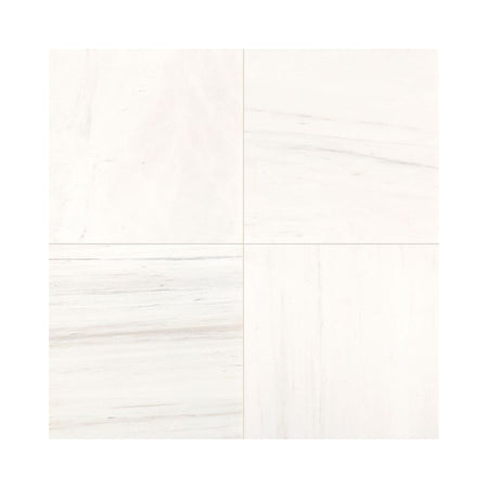 American Olean Contempo White Premium Marble Tile - Square