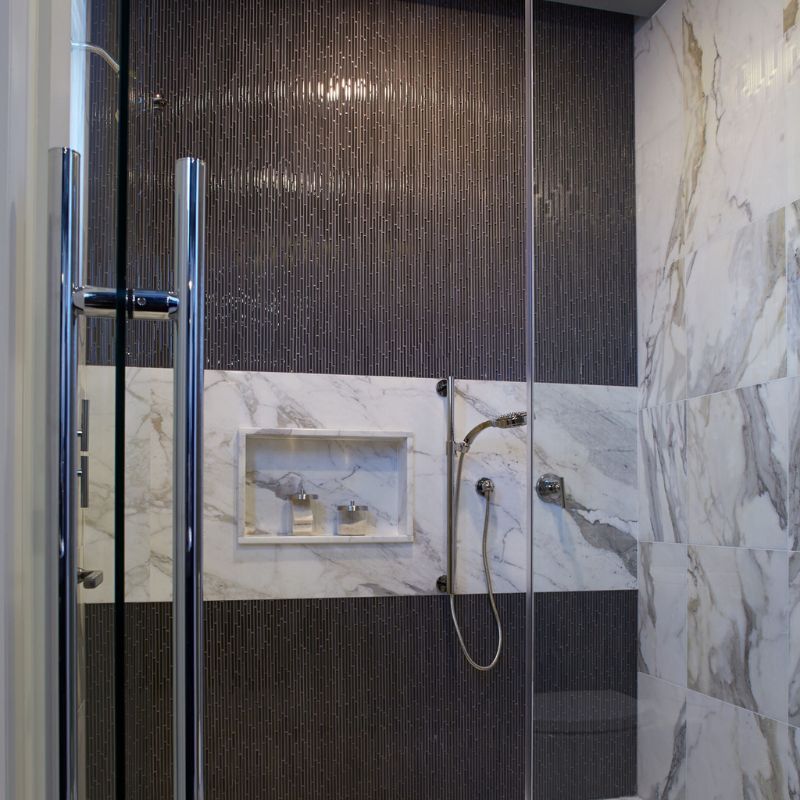 American Olean Calacatta Gold Natural Marble Tile - Lifestyle