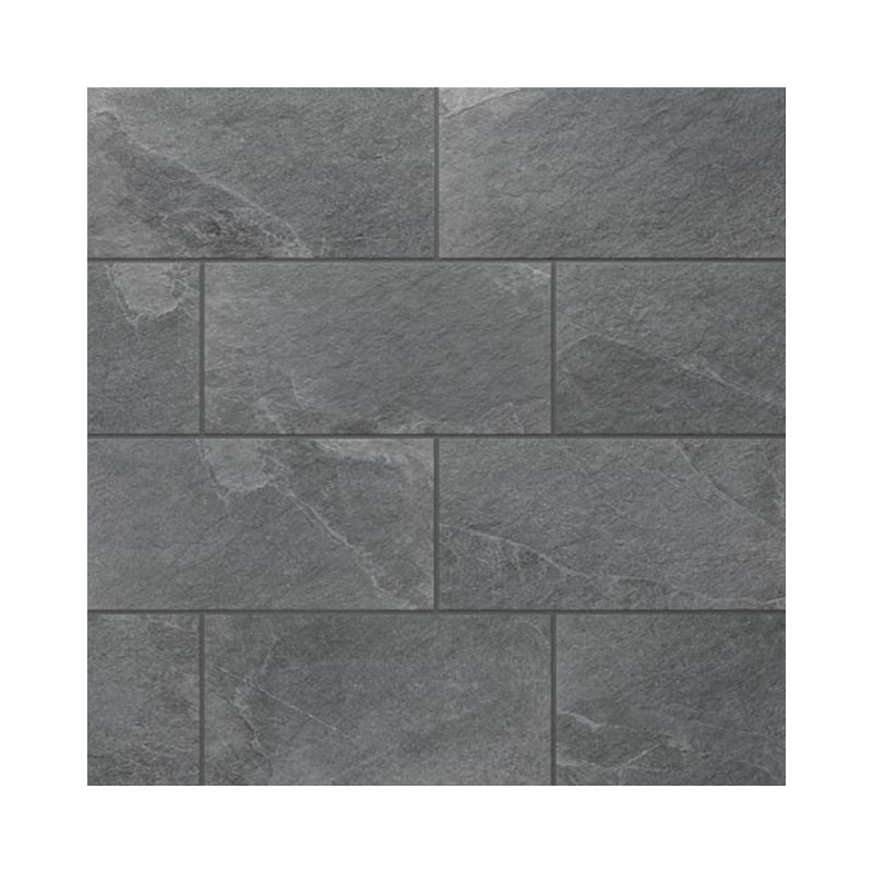 American Olean Charred Gray Constant Porcelain Tile - Rectangle