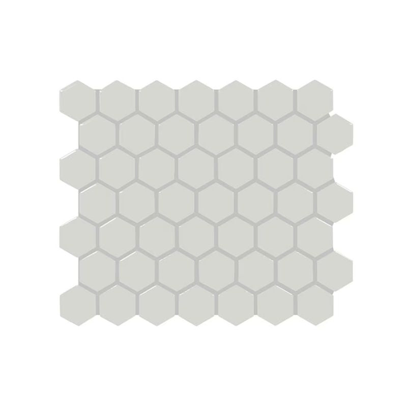 American Olean Color Story Mosaics Balance Ceramic Tile - Hexagon