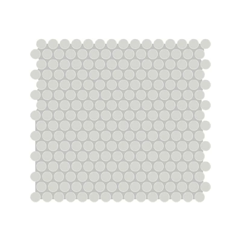 American Olean Color Story Mosaics Balance Ceramic Tile - Penny Rounds