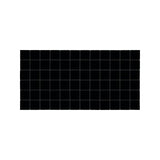 American Olean Color Story Mosaics Black Ceramic Tile - Straight Joint