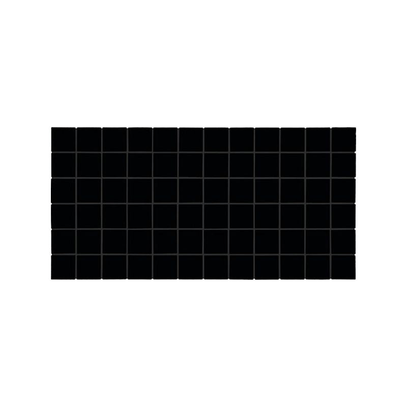 American Olean Color Story Mosaics Black Ceramic Tile - Straight Joint