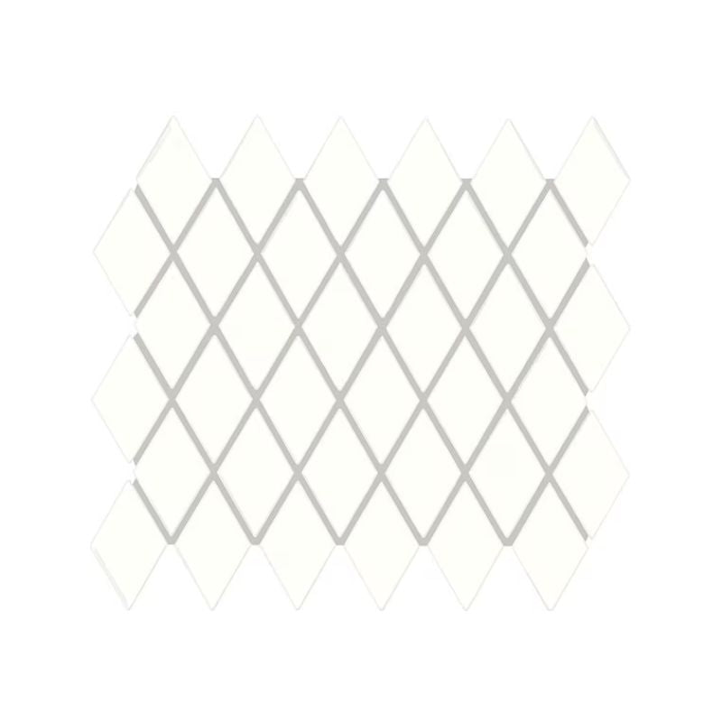 American Olean Color Story Mosaics Ice White Ceramic Tile - Harlequin