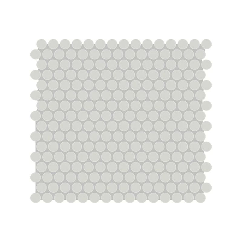 American Olean Color Story Mosaics Matte Balance Tile - Penny Rounds
