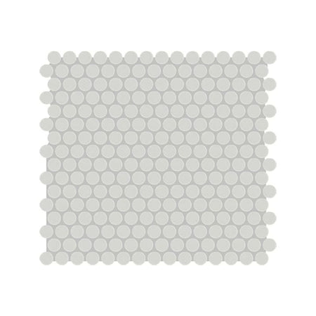 American Olean Color Story Mosaics Matte Balance Tile - Penny Rounds