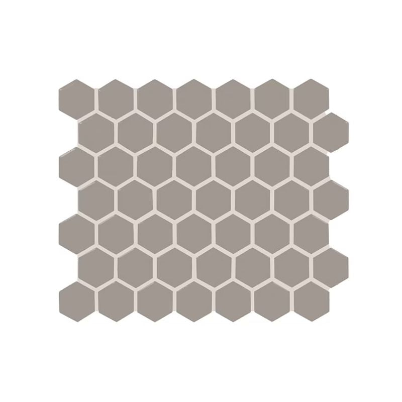 American Olean Color Story Mosaics Matte Dependable Ceramic Tile - Hexagon