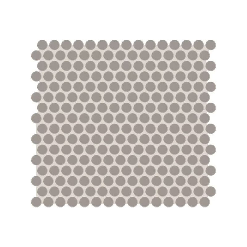 American Olean Color Story Mosaics Matte Dependable Ceramic Tile - Penny Rounds