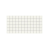 American Olean Matte Designer White Mosaic Tile - Straight Joint