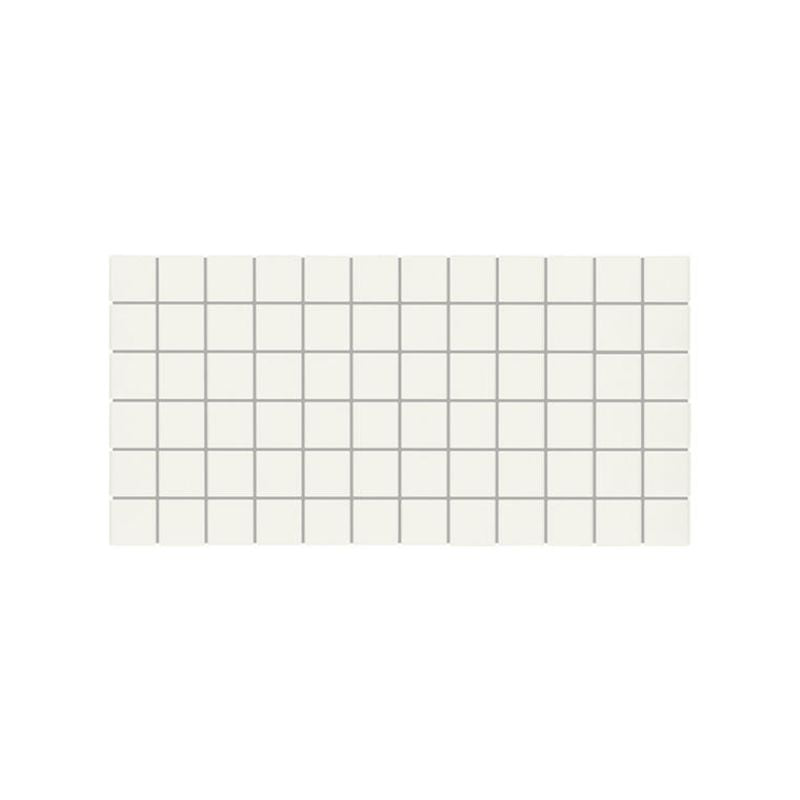 American Olean Matte Designer White Mosaic Tile - Straight Joint