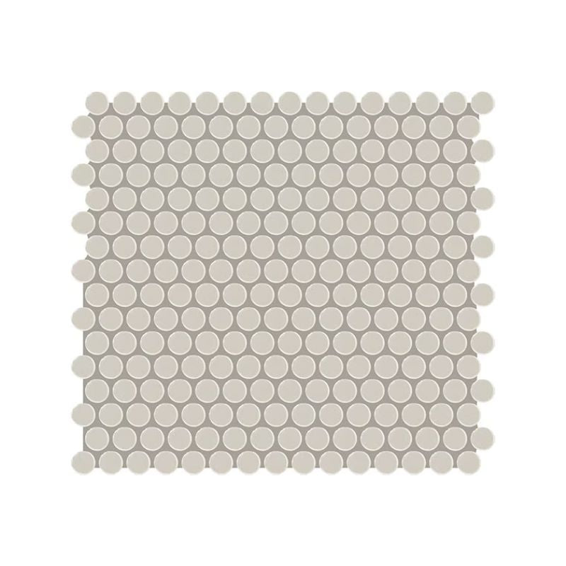 American Olean Color Story Mosaics Matte Stable Tile - Penny Rounds