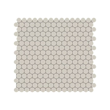 American Olean Color Story Mosaics Matte Stable Tile - Penny Rounds