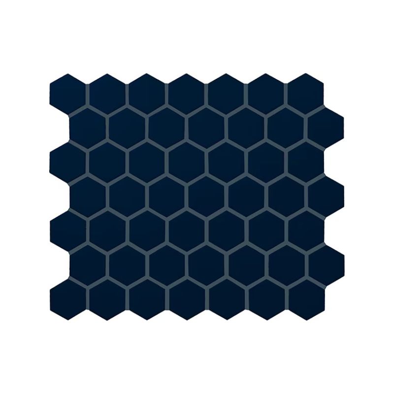 American Olean Color Story Mosaics Navy Ceramic Tile - Hexagon