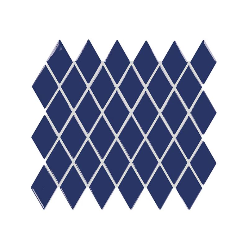 American Olean Color Story Mosaics Sapphire Sky Ceramic Tile - Harlequin