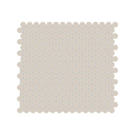 American Olean Color Story Stable Mosaic Tile | Glossy - Penny Rounds