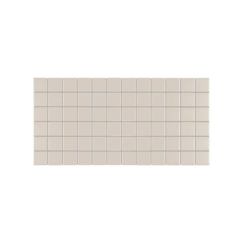 American Olean Color Story Stable Mosaic Tile | Glossy - Straight Joint