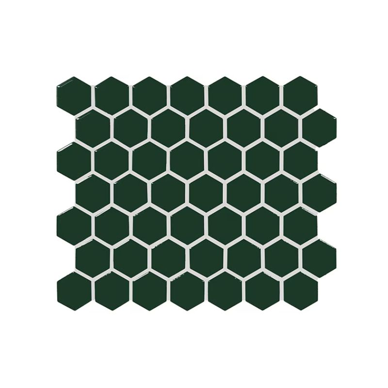 American Olean Color Story Mosaics Wisdom Ceramic Tile - Hexagon