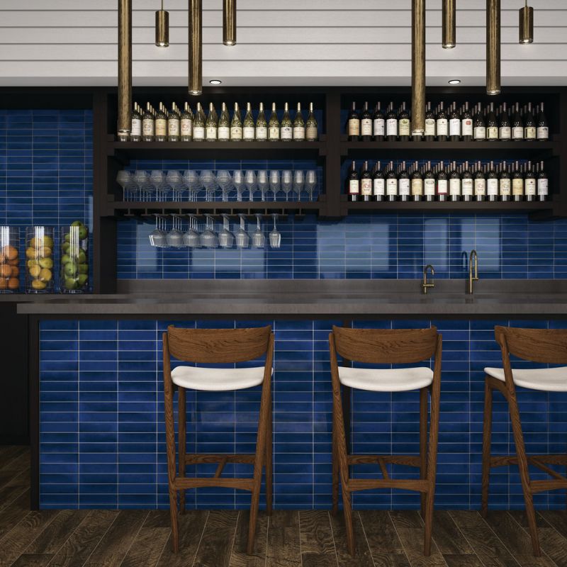 American Olean Conrad Brick Marine Ceramic Wall Tile - Lifestyle 2