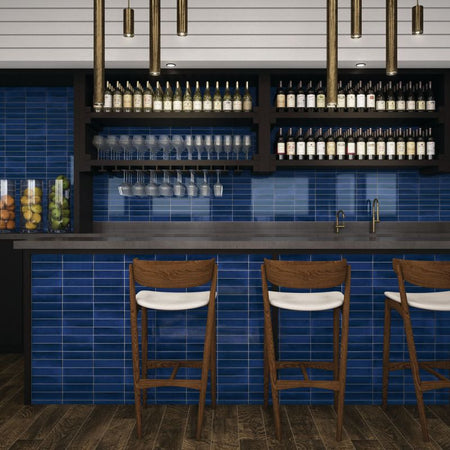 American Olean Conrad Brick Marine Ceramic Wall Tile - Lifestyle 2