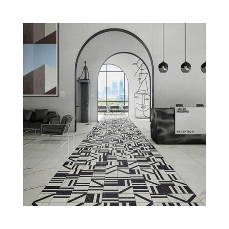 American Olean Couture Marble-Look Porcelain Tile - Lifestyle