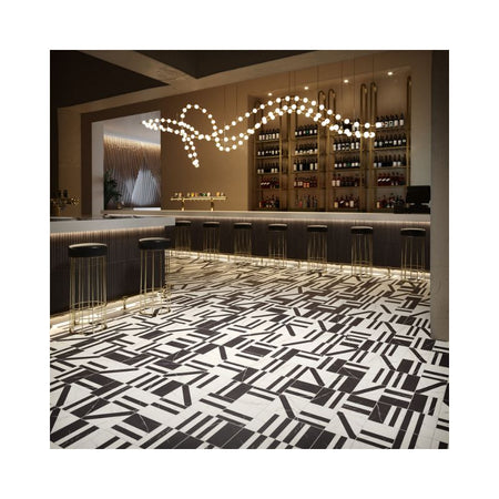 American Olean Couture Marble-Look Porcelain Tile - Lifestyle