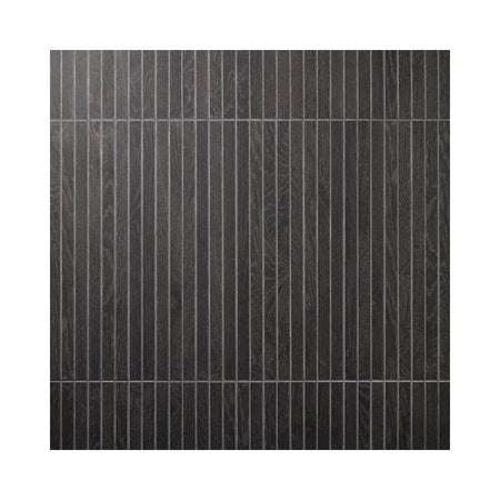 American Olean Ebony Wood-Look Porcelain Tile - Stacked