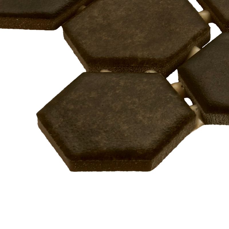 American Olean Espresso Studio Haven Ceramic Tile - Hexagon Edge