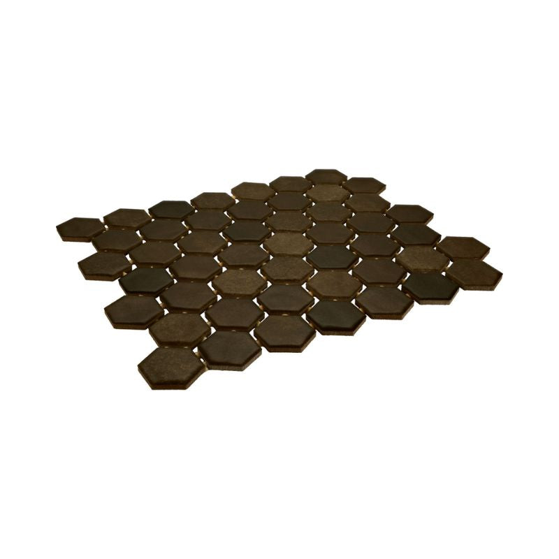 American Olean Espresso Studio Haven Ceramic Tile - Hexagon Flat