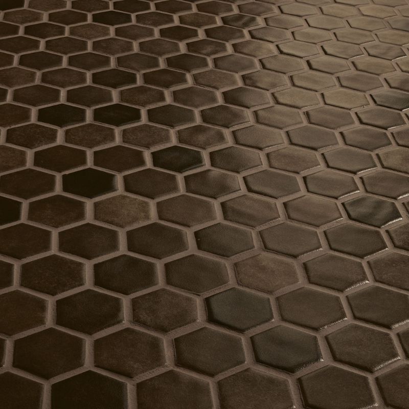 American Olean Espresso Studio Haven Ceramic Tile - Hexagon Zoom