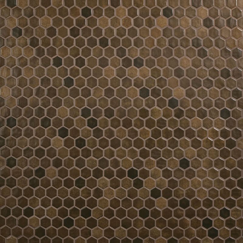 American Olean Espresso Studio Haven Ceramic Tile - Hexagon