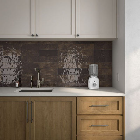 American Olean Espresso Studio Haven Ceramic Tile - Rectangle Lifestyle