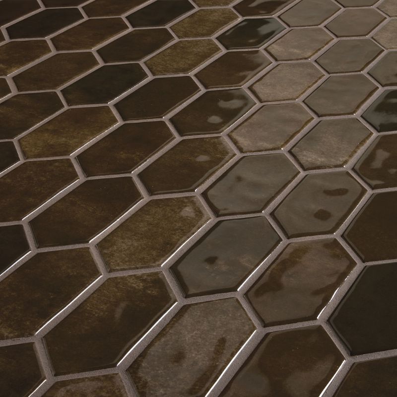 American Olean Espresso Studio Haven Ceramic Tile - Picket Zoomed