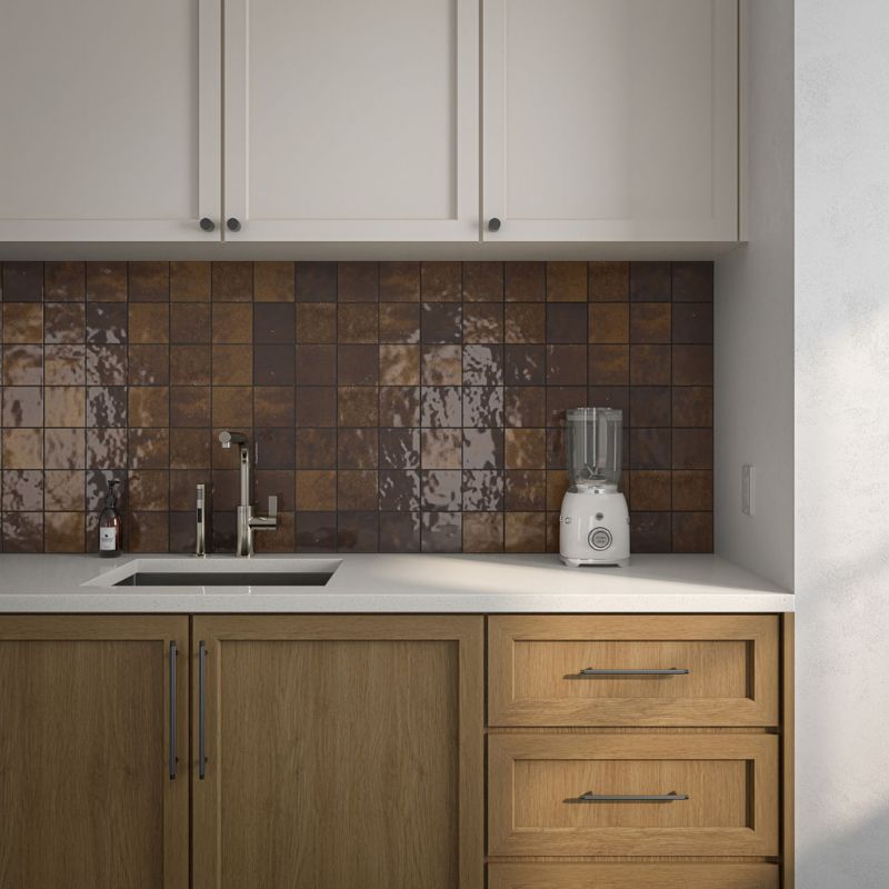 American Olean Espresso Studio Haven Ceramic Tile - Square Lifestyle