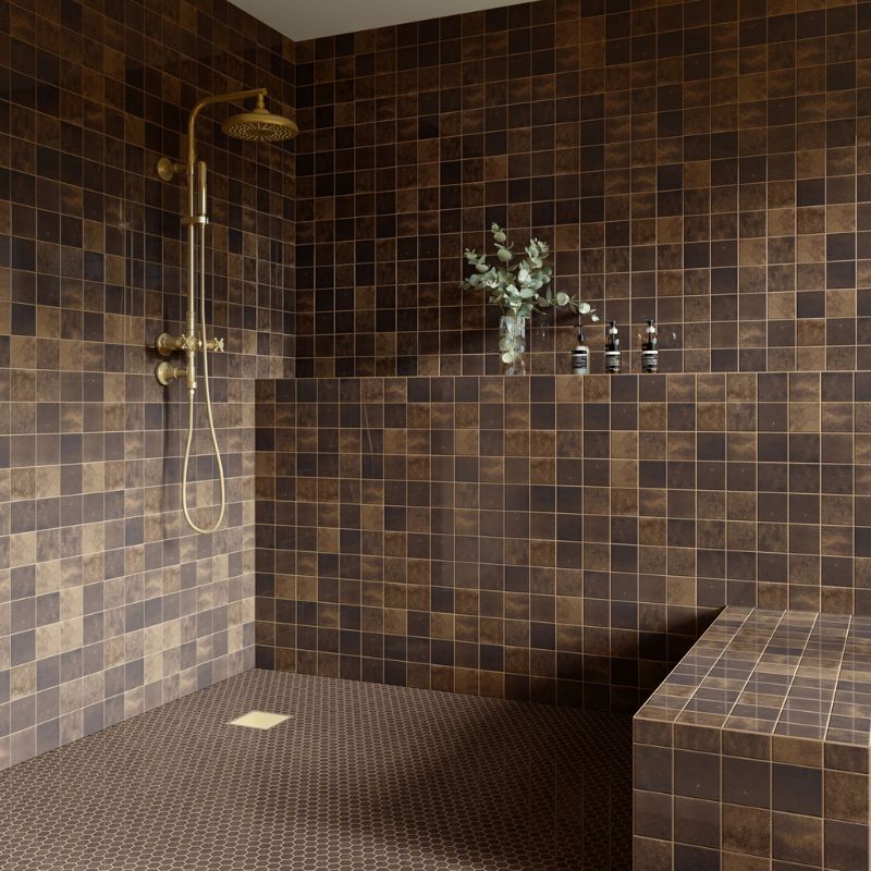 American Olean Espresso Studio Haven Ceramic Tile - Square Lifestyle