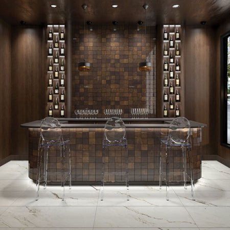 American Olean Espresso Studio Haven Ceramic Tile - Square Lifestyle
