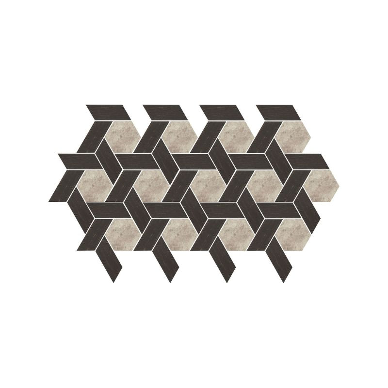American Olean Historic Limestone Native Blend Mosaic - Product