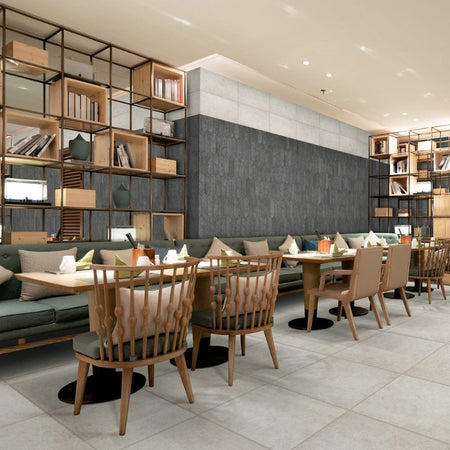 American Olean Historic Limestone Tradition Tile - Lifestyle (Restaurant)